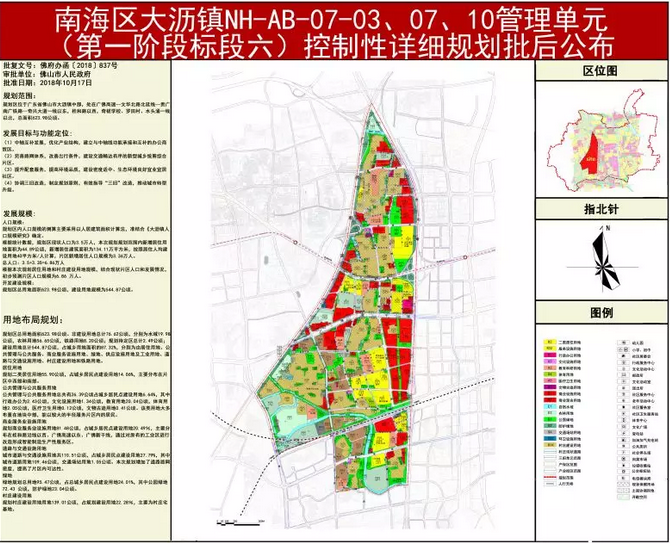 大瀝海北片區(qū)最新規(guī)劃